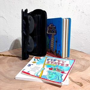 3 USA Educational Books and 12 Kid’s DVDs